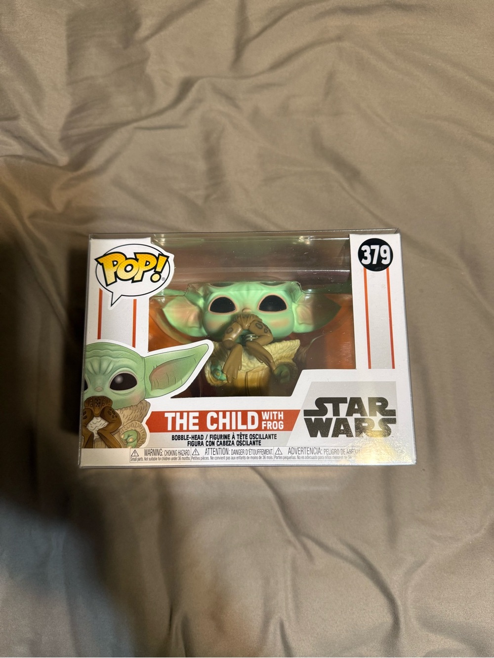 Funko Pop! The Child with Frog - Green and Brown